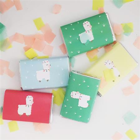 Chocolatines Llama y cactus 20u