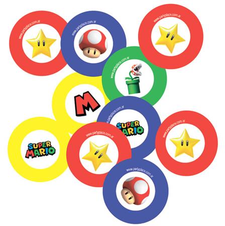 Confetti Mario Bros 24u