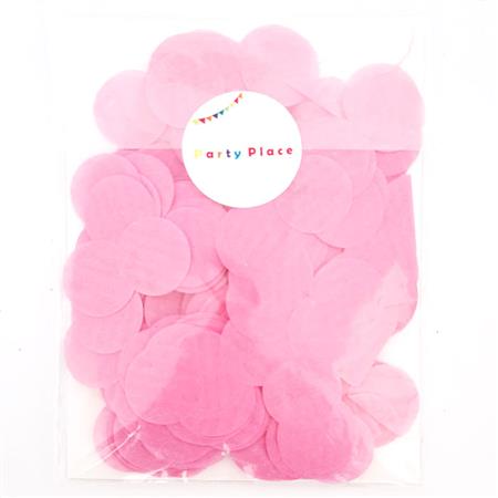 Confetti tissue rosa