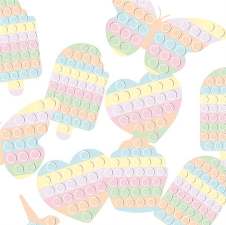 Confetti formitas Pop it 20u