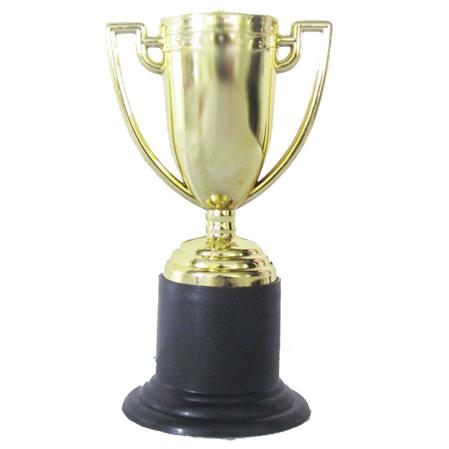 Copa Trofeo campeón dorada 9cm