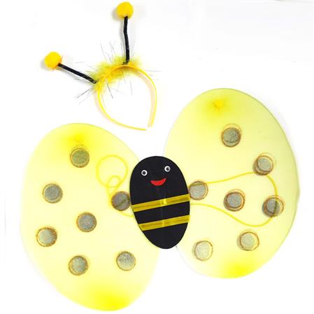 Set disfraz abeja Bee x2