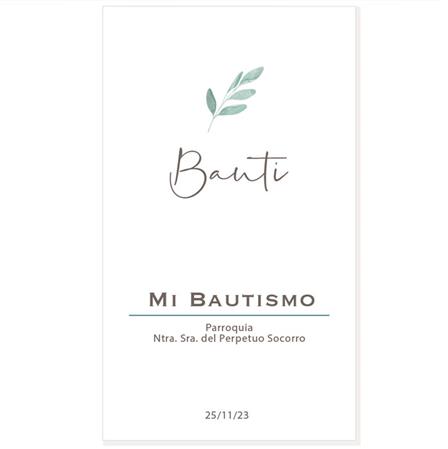 Estampita Baby leaf 12u