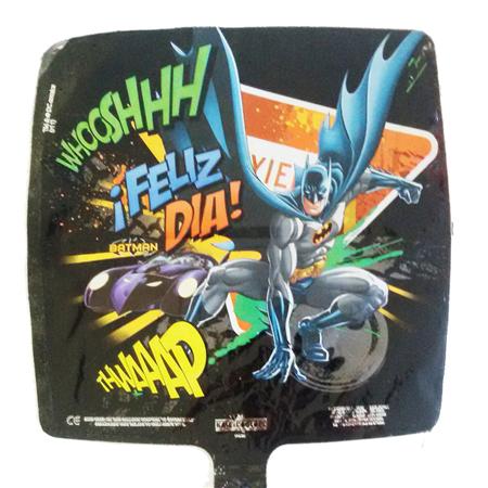 Globo Batman cuadrado 20cm