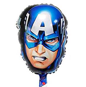 Globo Capitan America (cabeza) 40cm