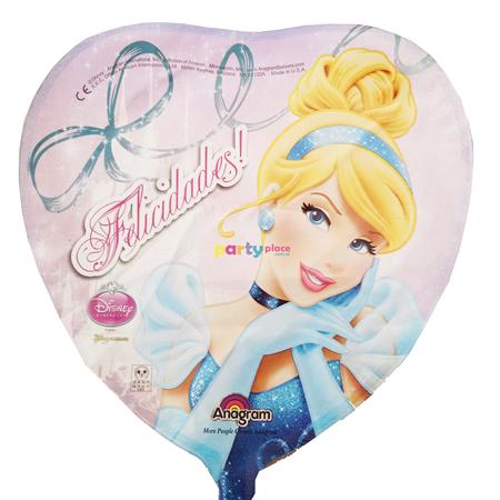 Globo Cenicienta (corazon) 20cm