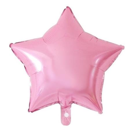 Globo estrella rosa 45cm