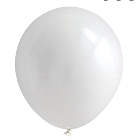Globos lisos R9 gris palido 10u