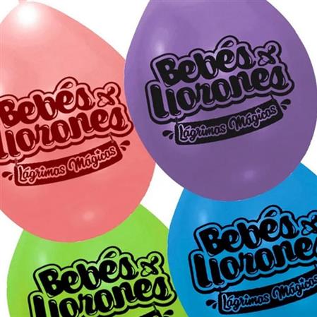 Globos Bebes Llorones 15u