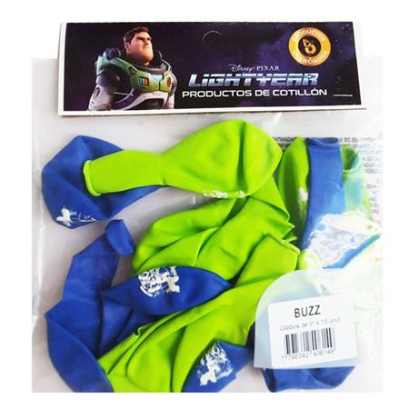 Globos Buzz Lightyear 15u