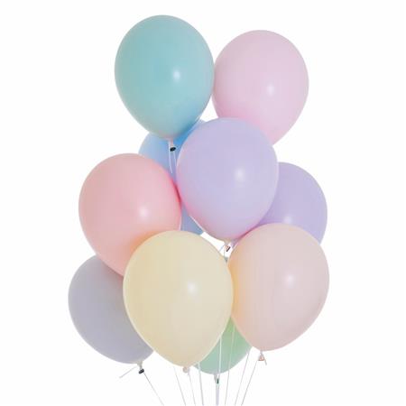 Globos mix pastel 10u