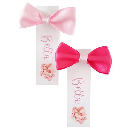 Gomita de pelo Set moñitos 6u Pers