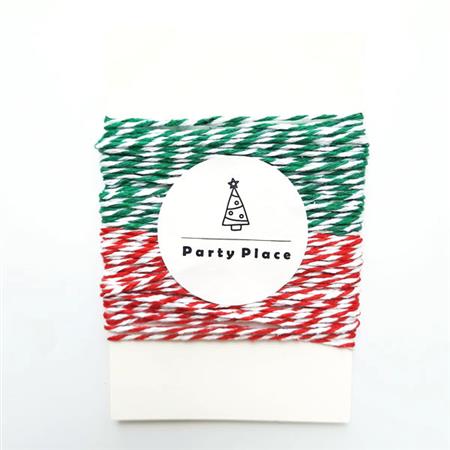 Hilo Baker Twin Navidad 10mt