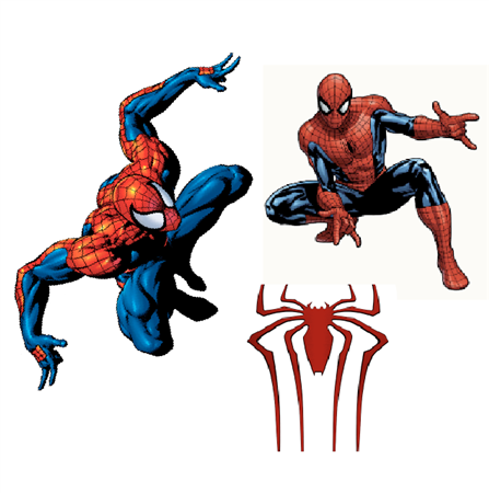 Imágenes deco grandes Hombre Araña 3u