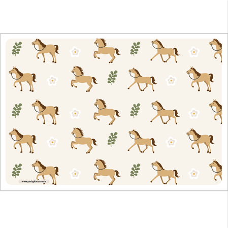 Individuales Caballos 8u