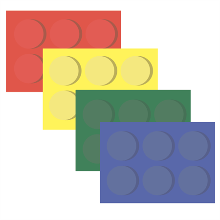 Individuales Lego 8u