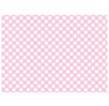 Individuales Cuadrille rosa 8u