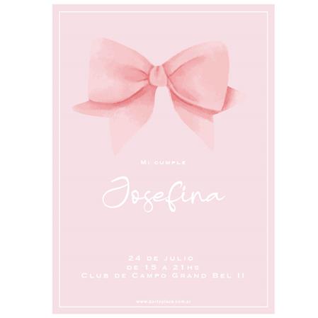 Invitación Coquette Pers