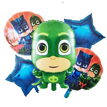Globos Set met Heroes en Pijama x5