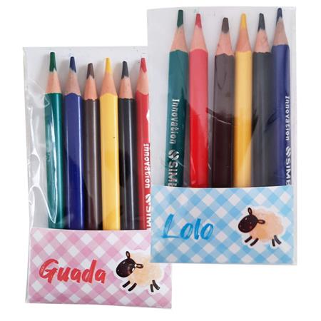 Set Crayones x5 Granja Pers