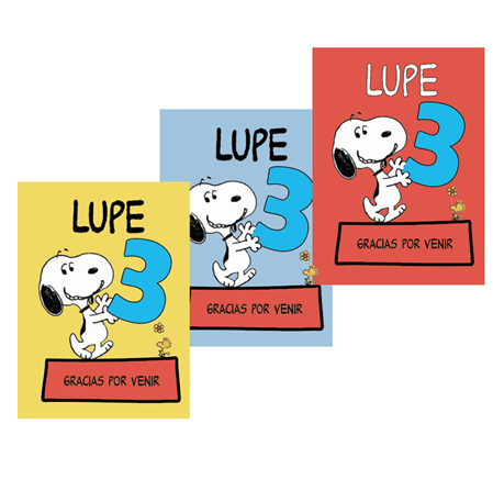 Libritos Snoopy Pers