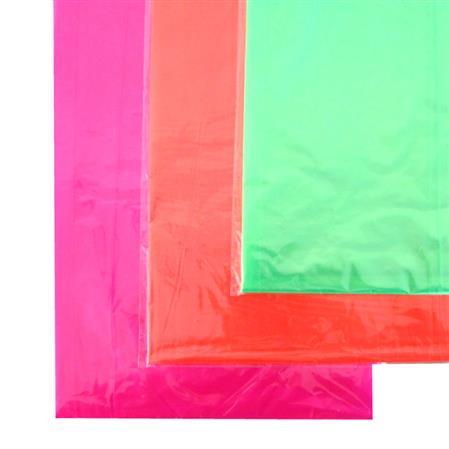 Mantel rectangular liso Neon fucsia