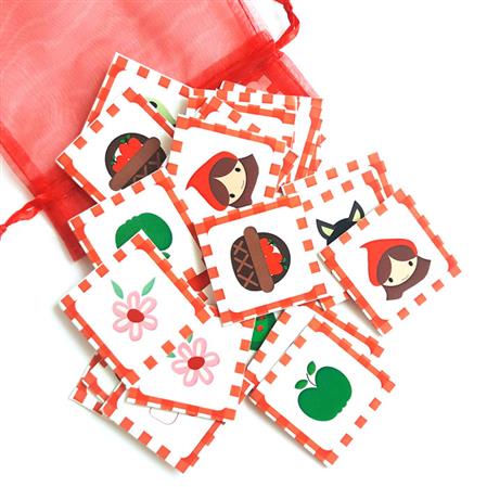 Juego de memoria Caperucita roja (Minimo 6)