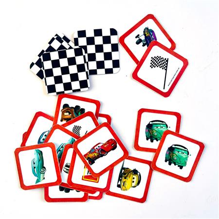 Juego de memoria Cars (Minimo 6)