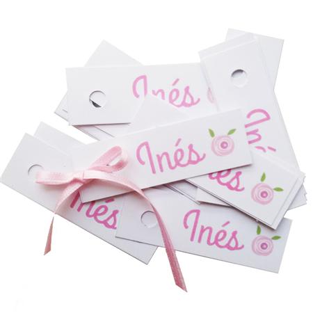 Tarjetitas mini rositas 30u Pers