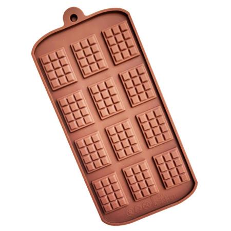 Molde silicona forma chocolatines