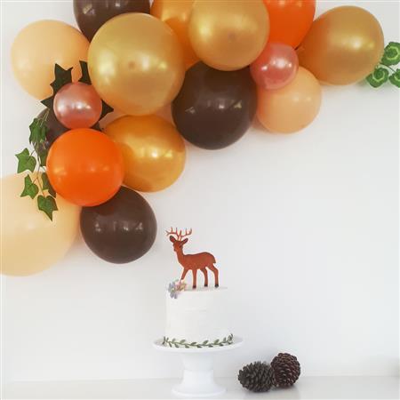 Arco de Globos Deco pared. Bosque con ramas