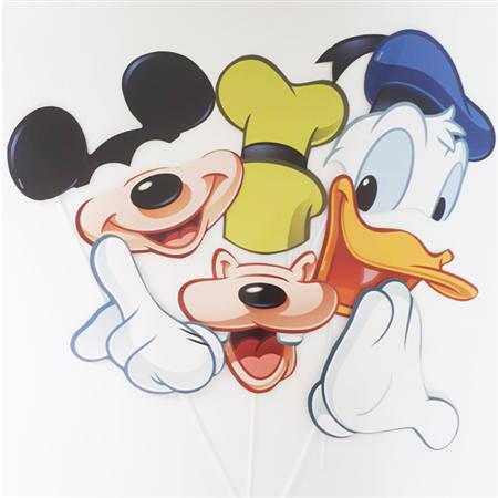 Pinches deco o fotos Mickey Mouse 8u