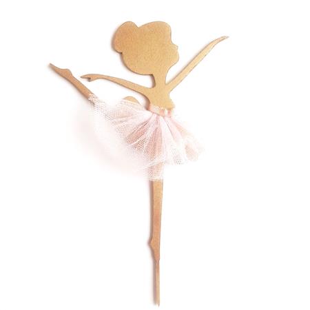 Cake Topper Bailarina tul