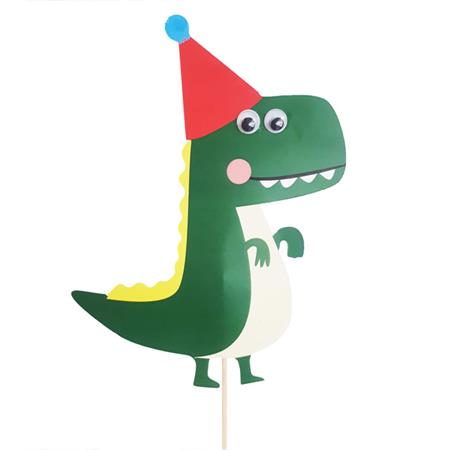 Pinche para mesa o torta Baby Dino ojitos