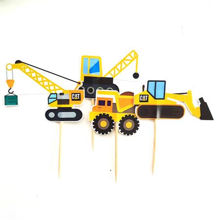 Pinches formitas maquinas de construccion 12u