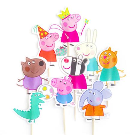 Pinches formitas Peppa Pig 12u