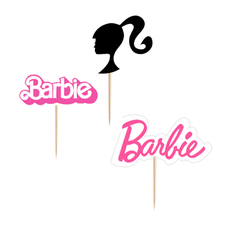 Pinches formitas Barbie 12u