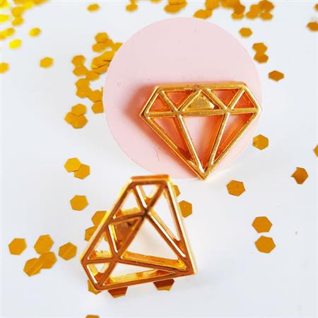 Pins Diamante x 6u. Importados