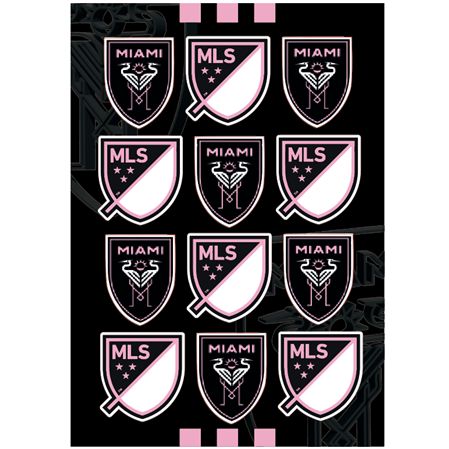 Stickers plancha Inter Miami 1u