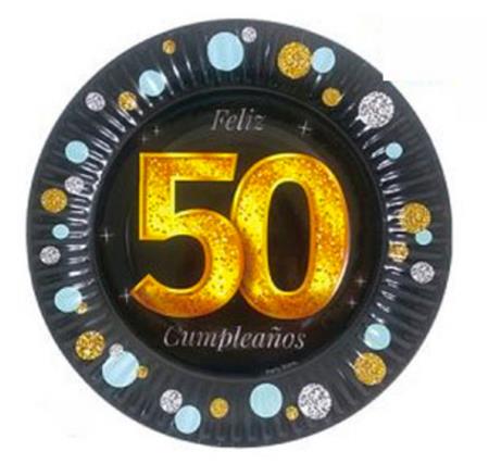 Plato numero 50 6u