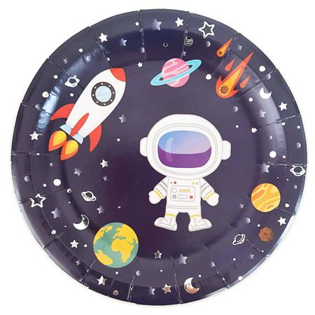 Plato redondo Space 8u