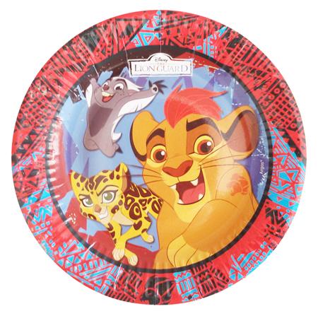 Platos La Guardia del León 8u