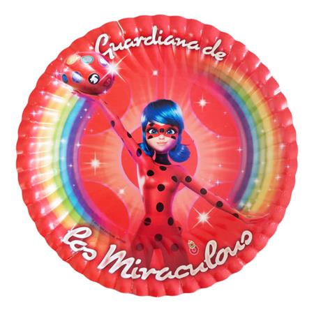Platos Miraculous Ladybug 8u