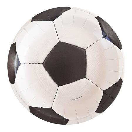 Plato forma pelota de Futbol 6u