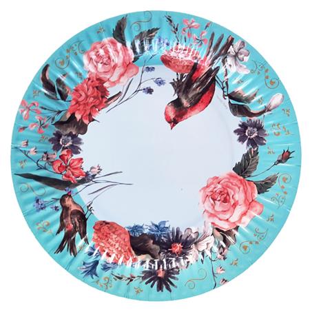 Plato redondo Bird 6u
