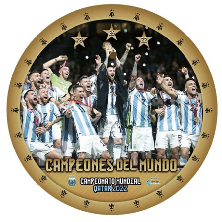 Platos Mundial AFa Campeones 10u