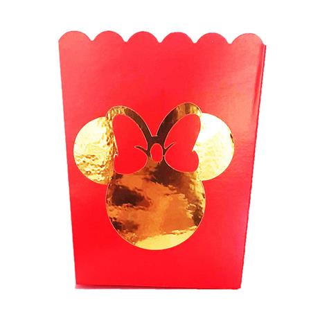 Pochocleras Minnie roja Oro 6u
