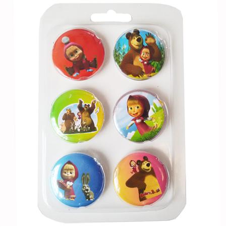 Prendedor Masha y el Oso