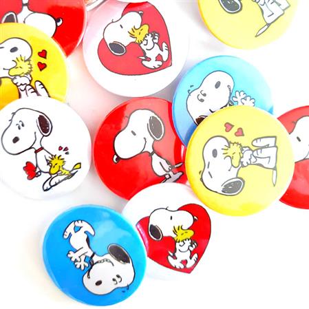 Prendedores Snoopy 6u