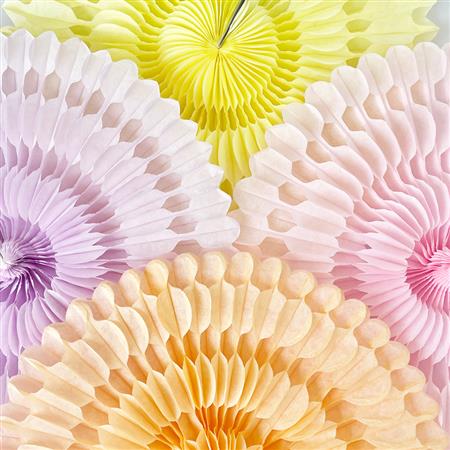 Rosetas medallon. Pastel grande 4u. 50cm